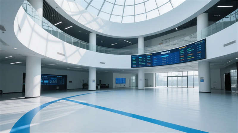 透明化生產動線，合肥食品研發廠房裝修設計效果圖